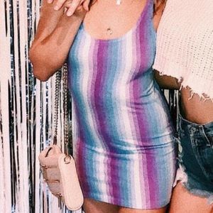Urban outfitters terry cloth stretch mini dress